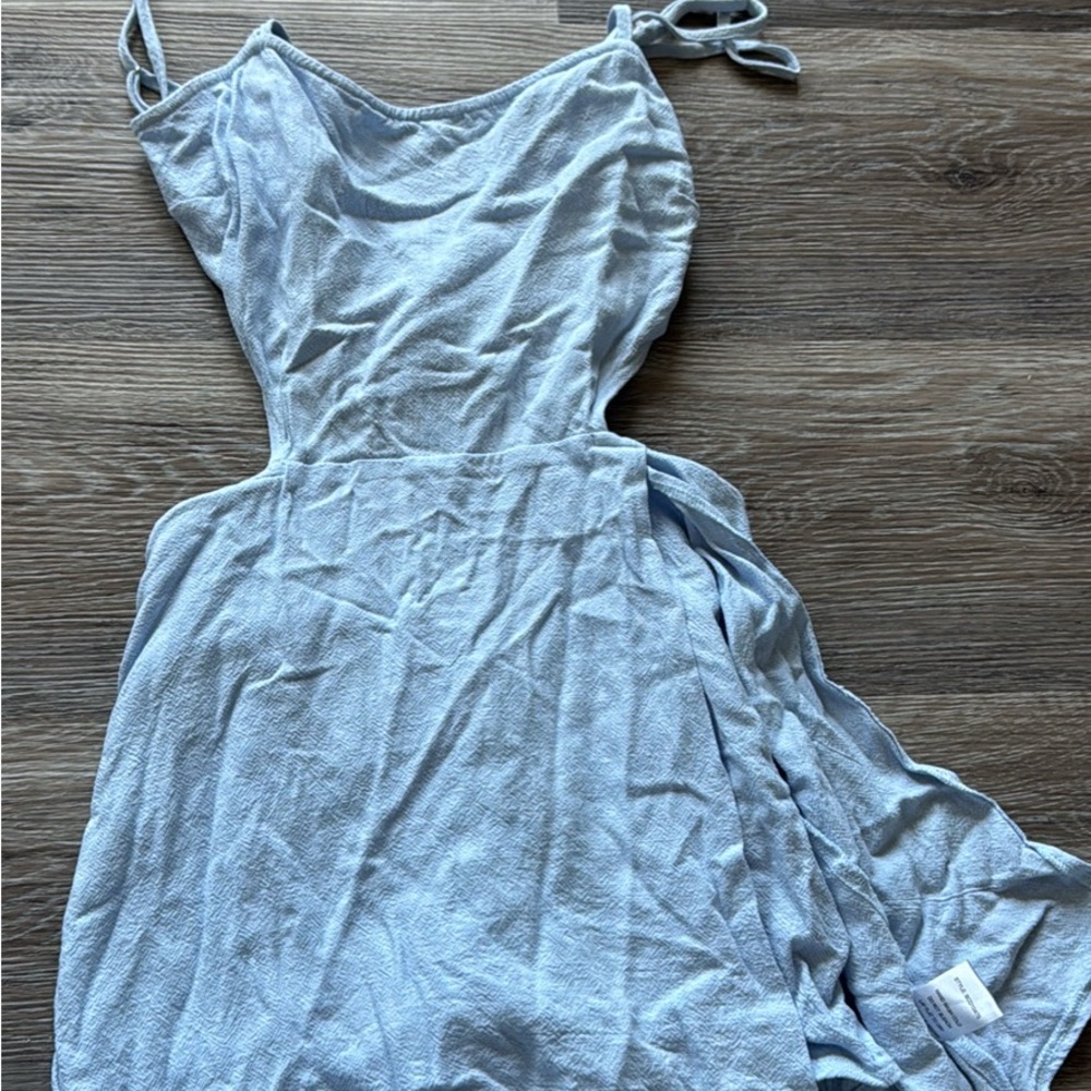 Light Blue Sleeveless Dress
